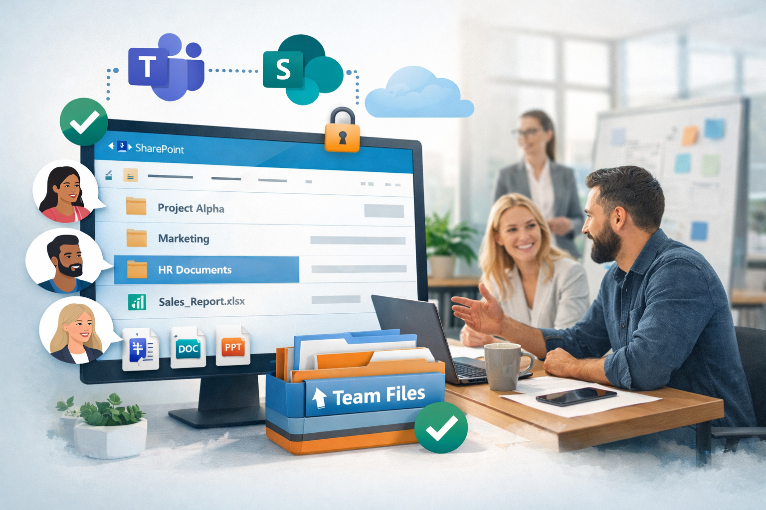 Bestanden op de juiste plek