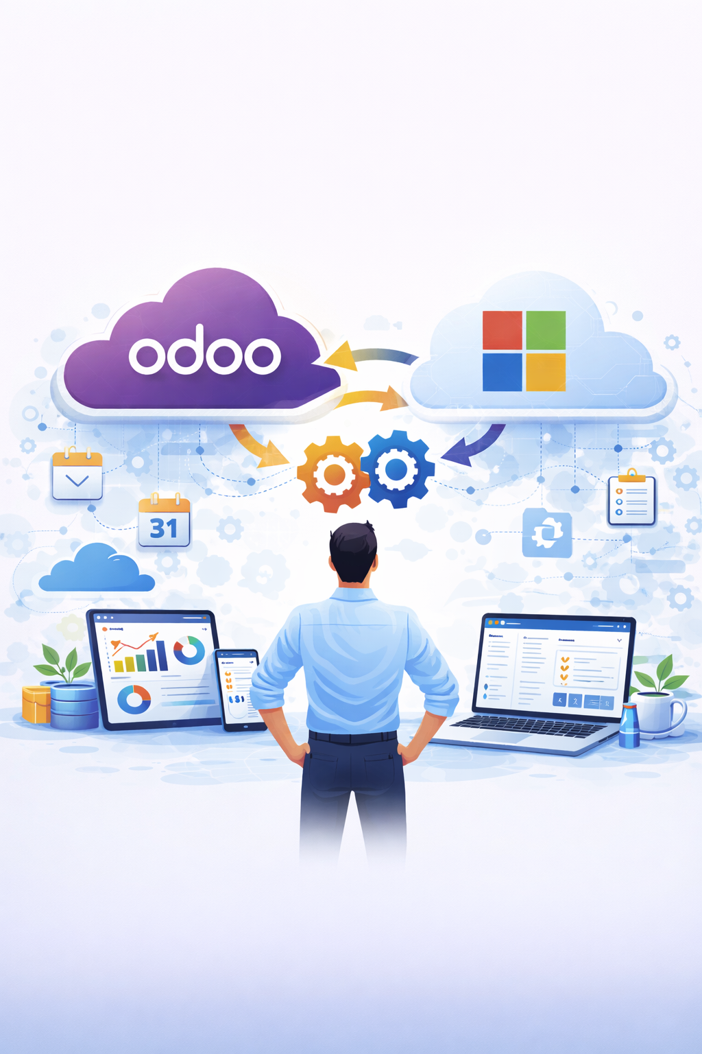 Integraties Odoo en Microsoft 365